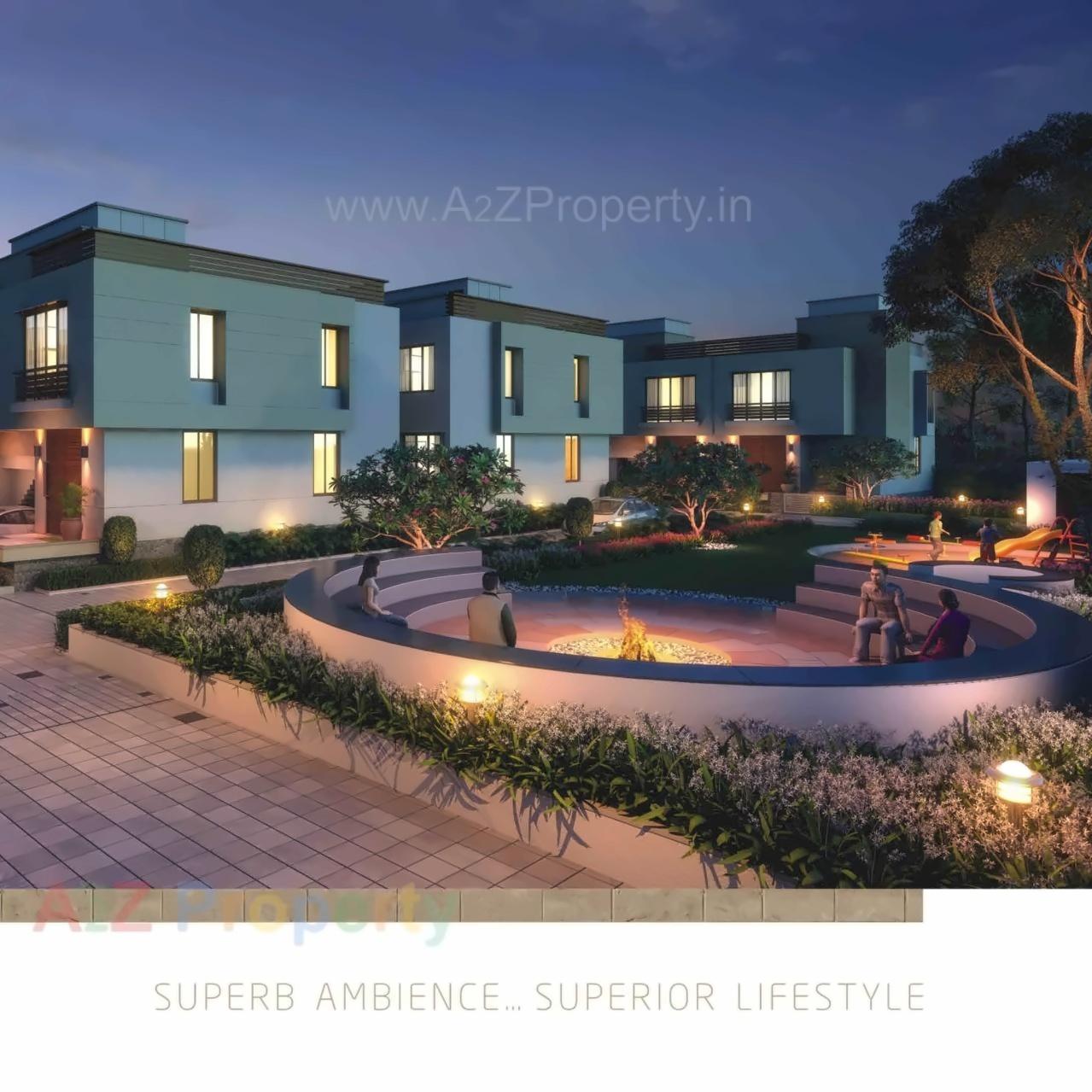 3D Elevation of real estate project Casa Bella located at Barbodhan, Surat, Gujarat