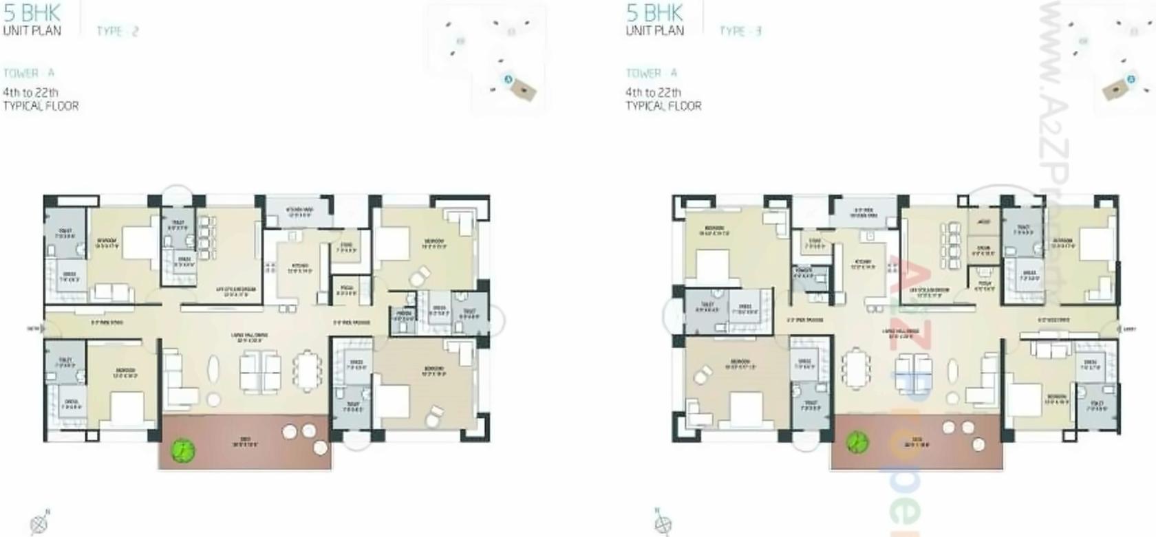 Layout of real estate project Casa Rivera located at Pal, Surat, Gujarat