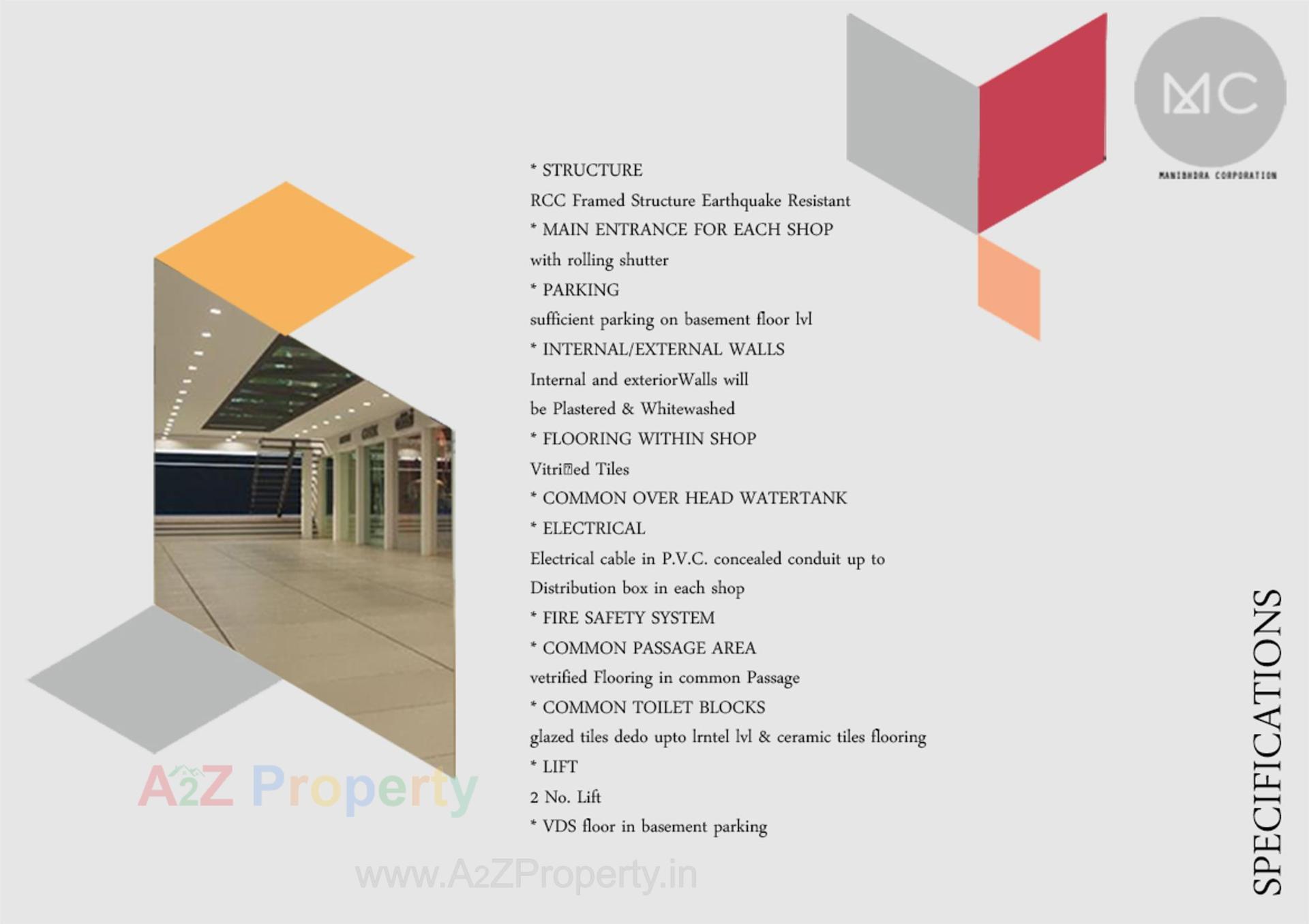  of real estate project Central Plaza located at Bardoli, Surat, Gujarat