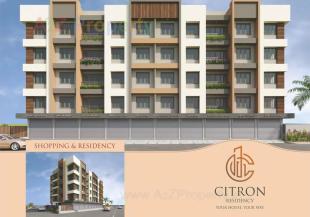 Elevation of real estate project Citron Residency located at Bamroli, Surat, Gujarat