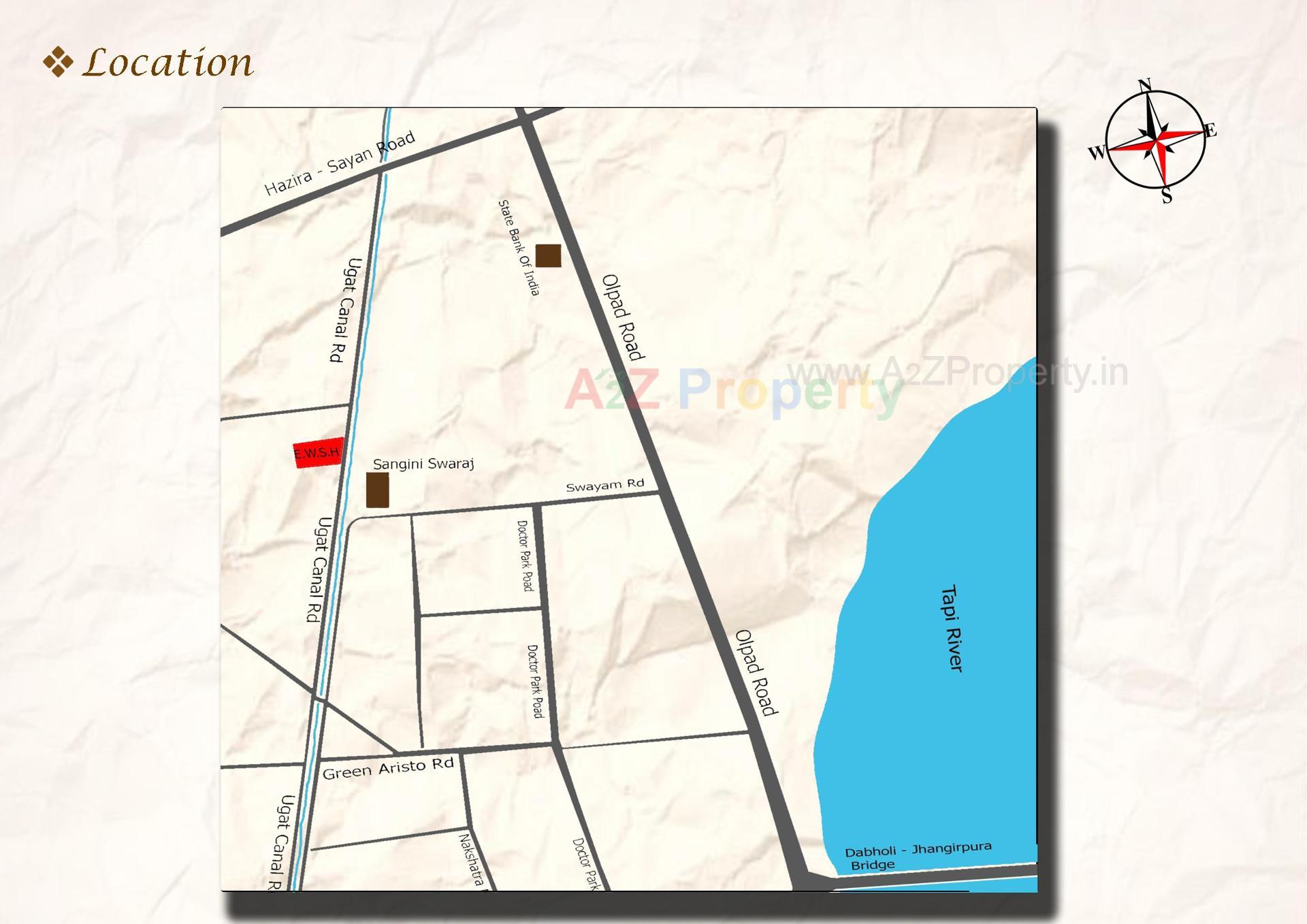  of real estate project Construction Of Ews   Ews (2560 Houses) Under Pmay At Final Plot 129, T P S 30 (vanakla Okha  Vihel),at Vanakla Dist  Surat located at Vanakla, Surat, Gujarat