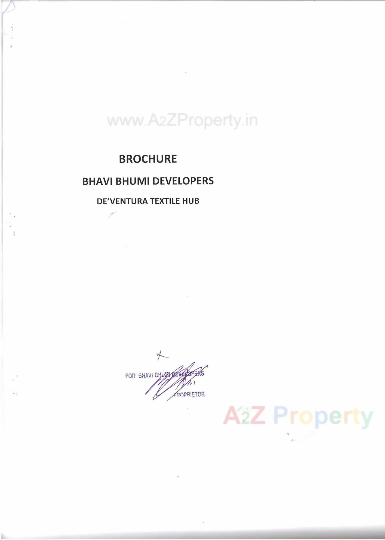  of real estate project De' Ventura Textile Hub located at Anjana, Surat, Gujarat