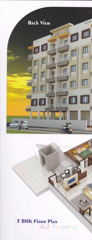 Elevation of real estate project Dev Krupa Complex located at Kamrej, Surat, Gujarat