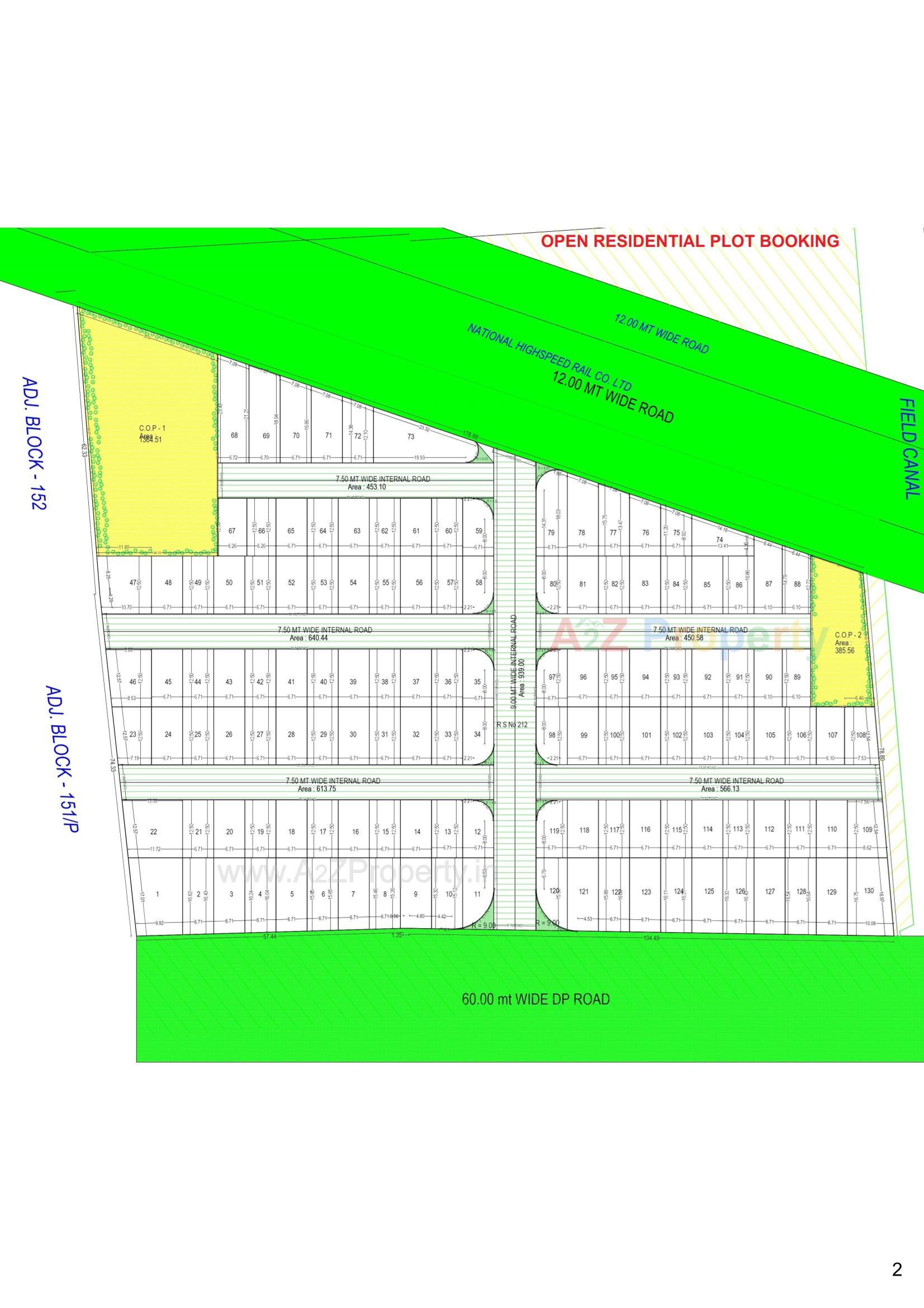 Layout of real estate project Devbhoomi Bunglows located at Pasodra, Surat, Gujarat