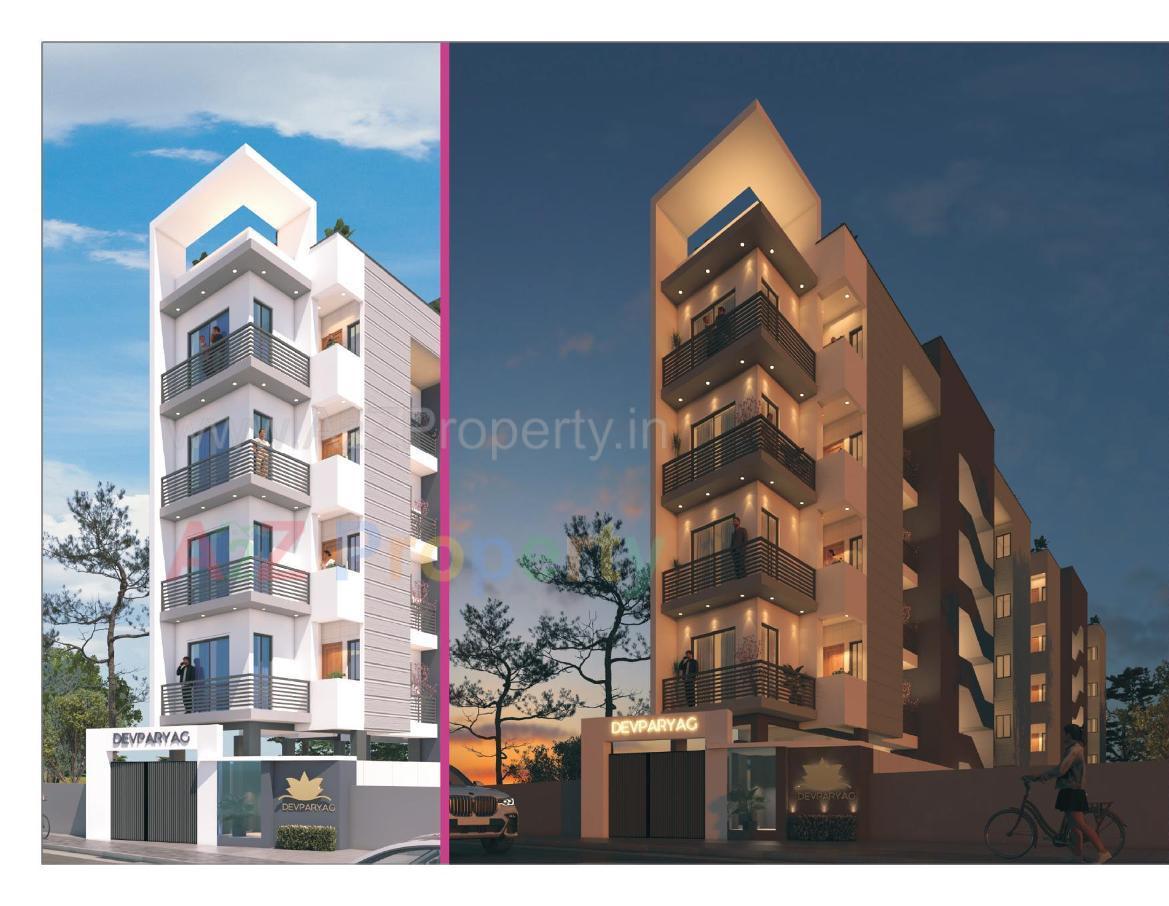 3D Elevation of real estate project Devprayag located at Bhatha-dist, Surat, Gujarat