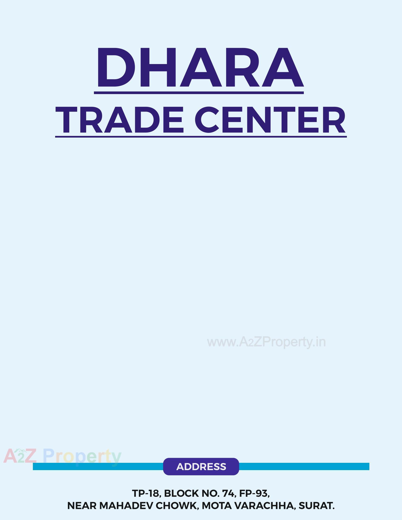  of real estate project Dhara Trade Center located at Mo, Surat, Gujarat