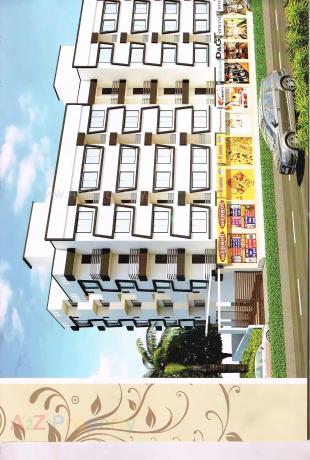 Elevation of real estate project Dharmabhakti Residency located at Pali, Surat, Gujarat