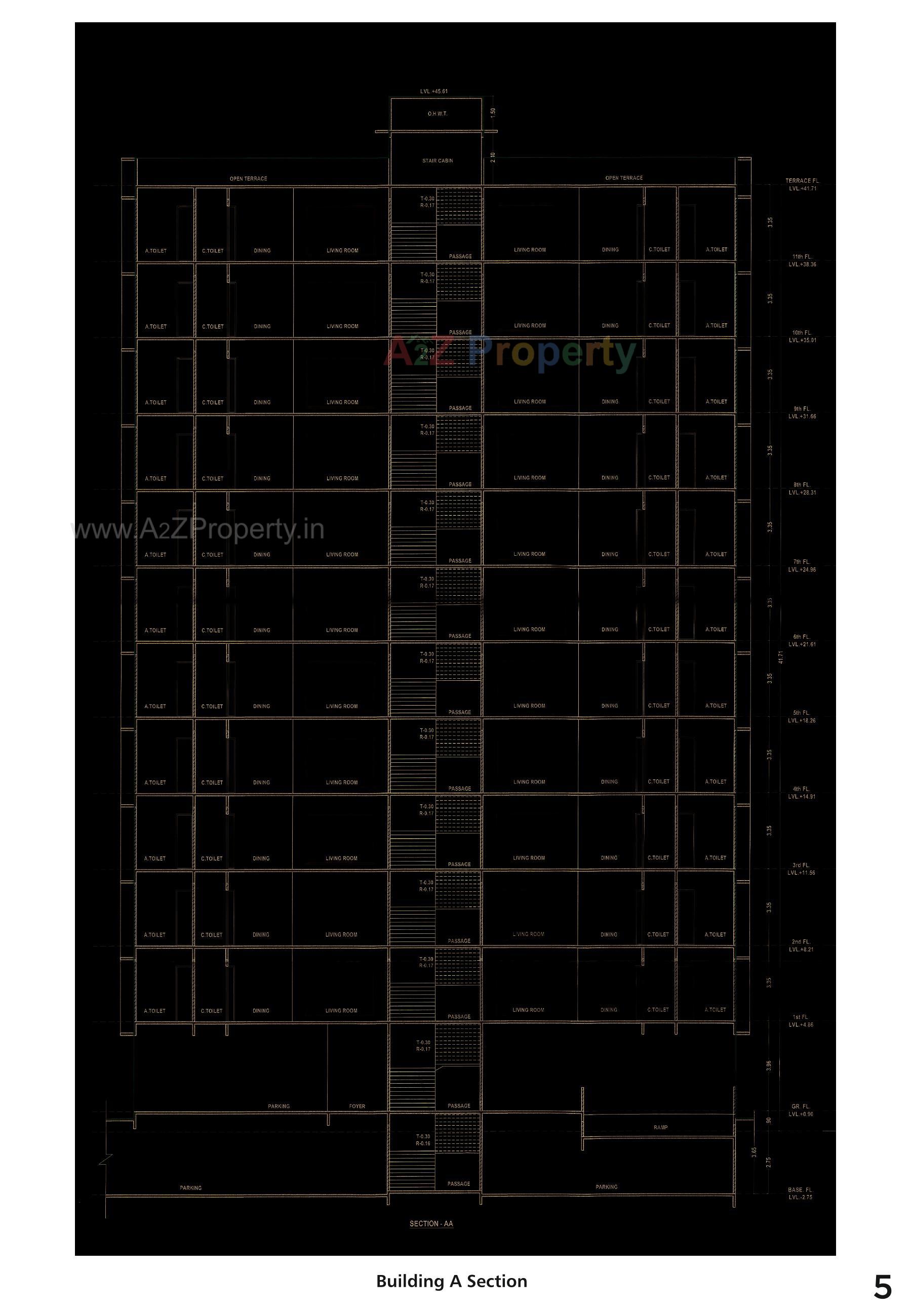  of real estate project Dmd Signus located at Vesu, Surat, Gujarat