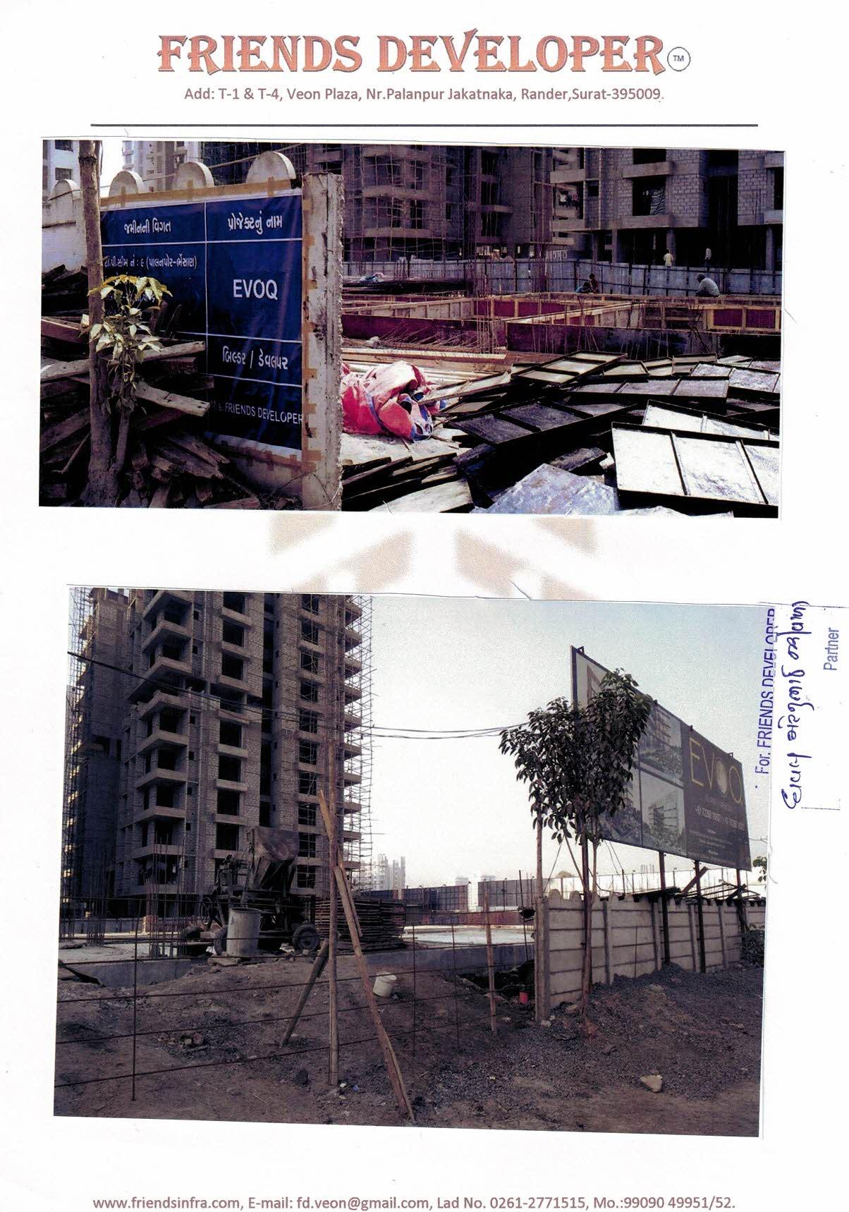 6798_const of real estate project E Voq located at Palanpur, Surat, Gujarat