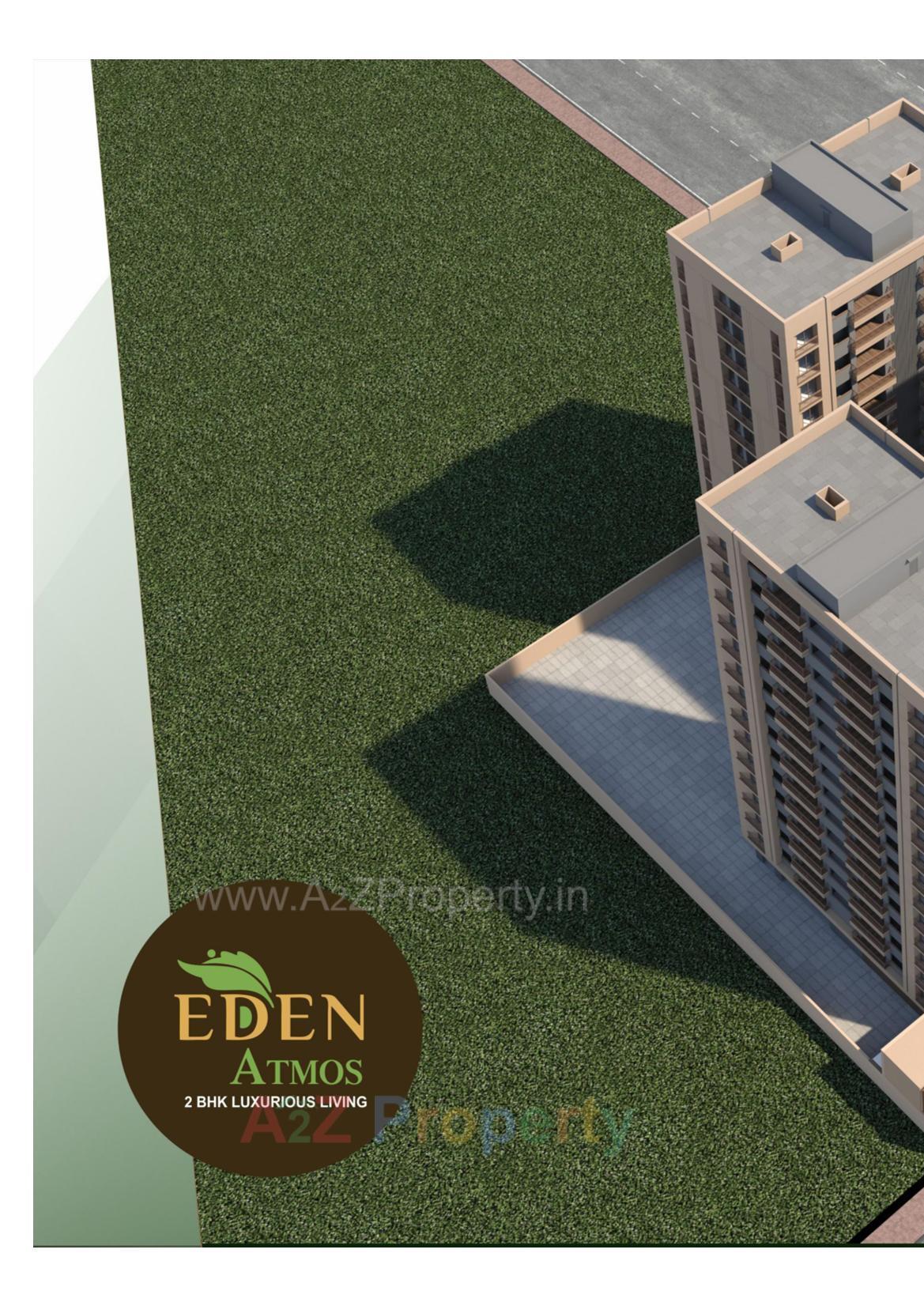 3D Elevation of real estate project Eden Atmos located at Sarthana, Surat, Gujarat