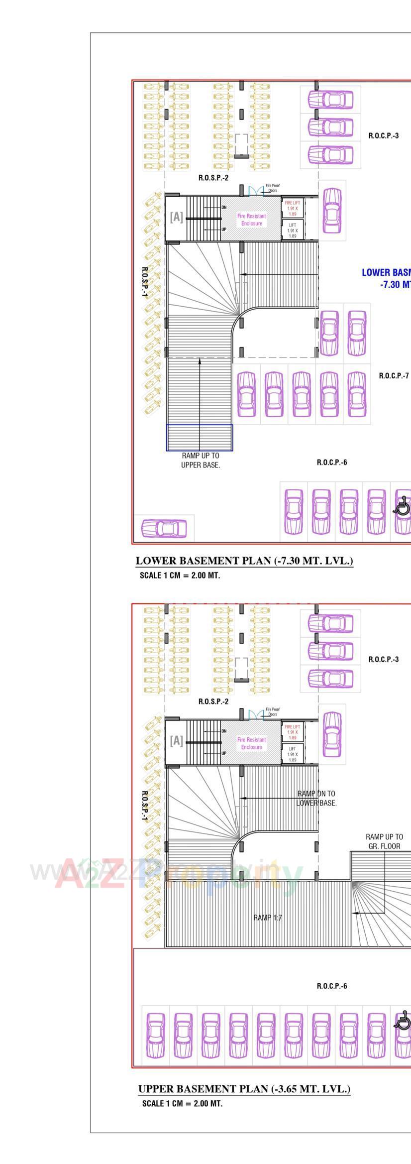 Layout of real estate project Eden Atmos located at Sarthana, Surat, Gujarat