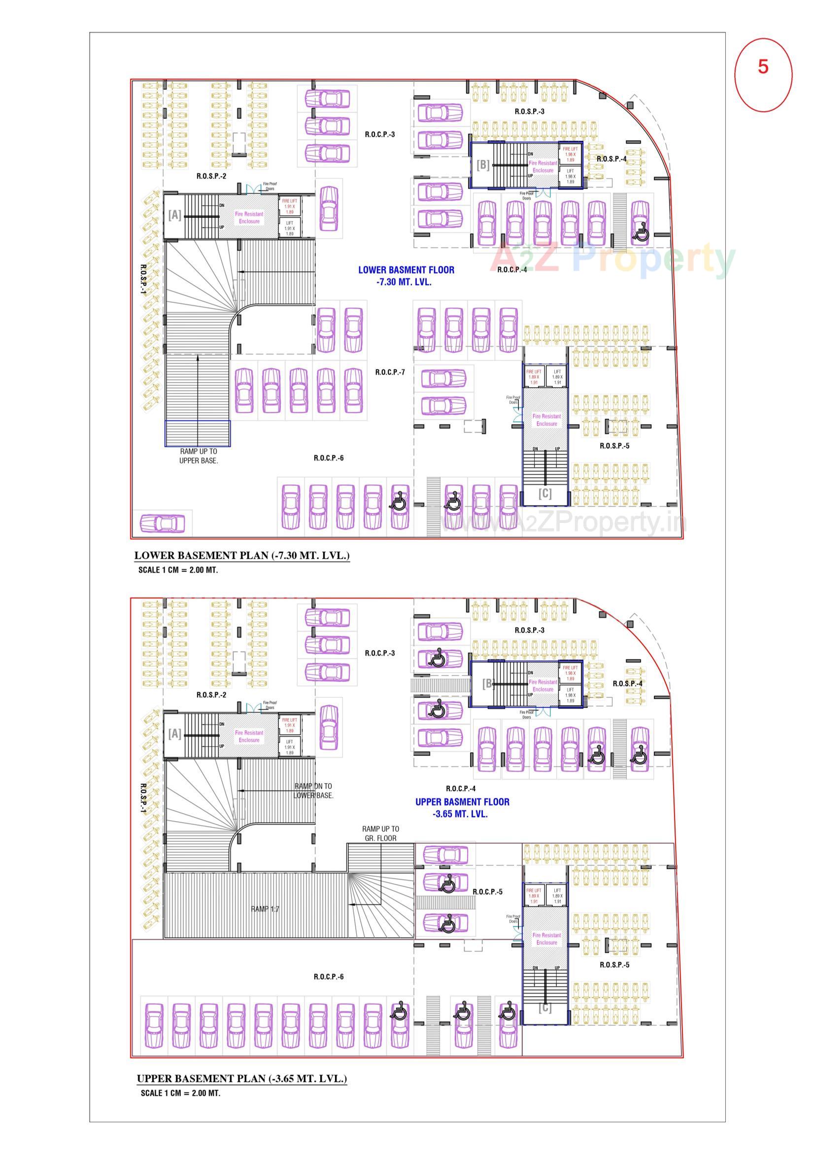 Layout of real estate project Eden Atmos located at Sarthana, Surat, Gujarat