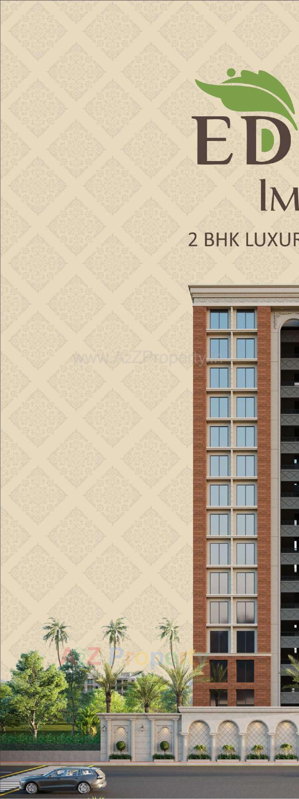 3D Elevation of real estate project Eden Imperia located at Neral, Surat, Gujarat