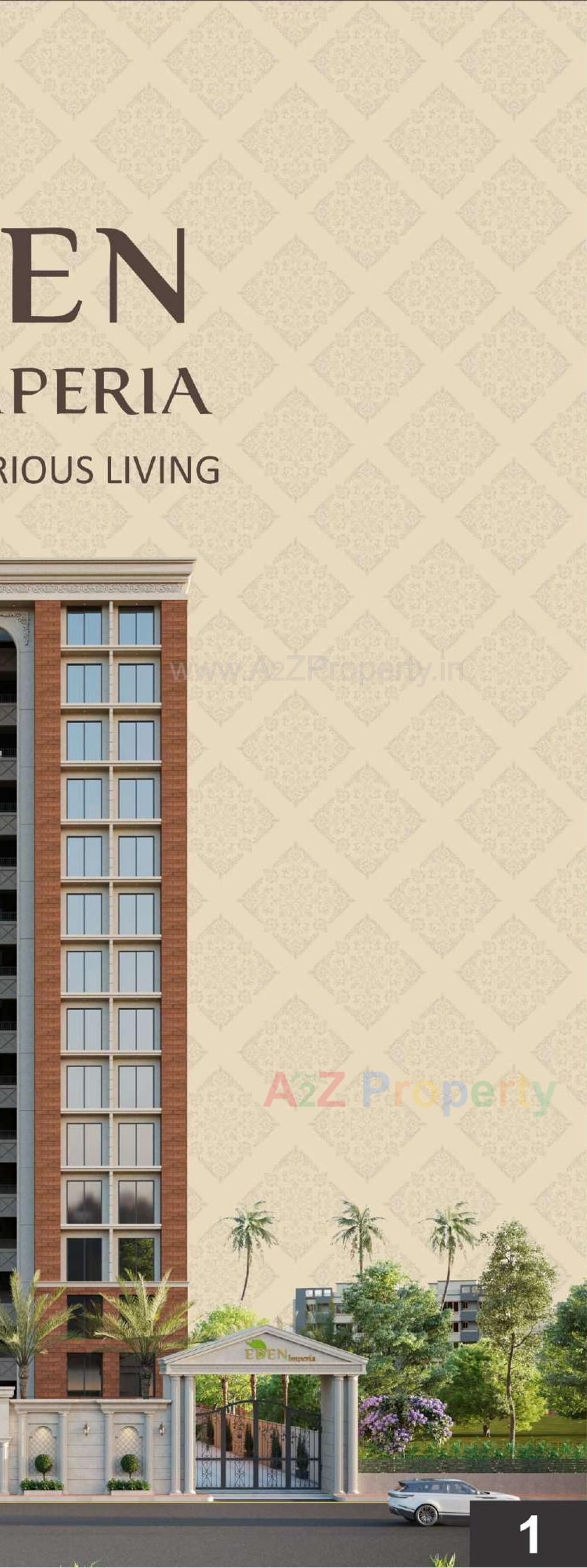 3D Elevation of real estate project Eden Imperia located at Neral, Surat, Gujarat