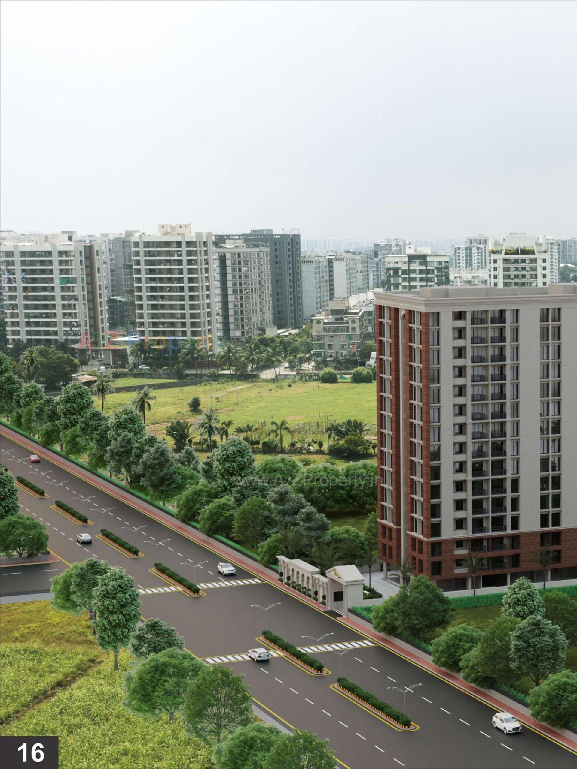 3D Elevation of real estate project Eden Imperia located at Neral, Surat, Gujarat