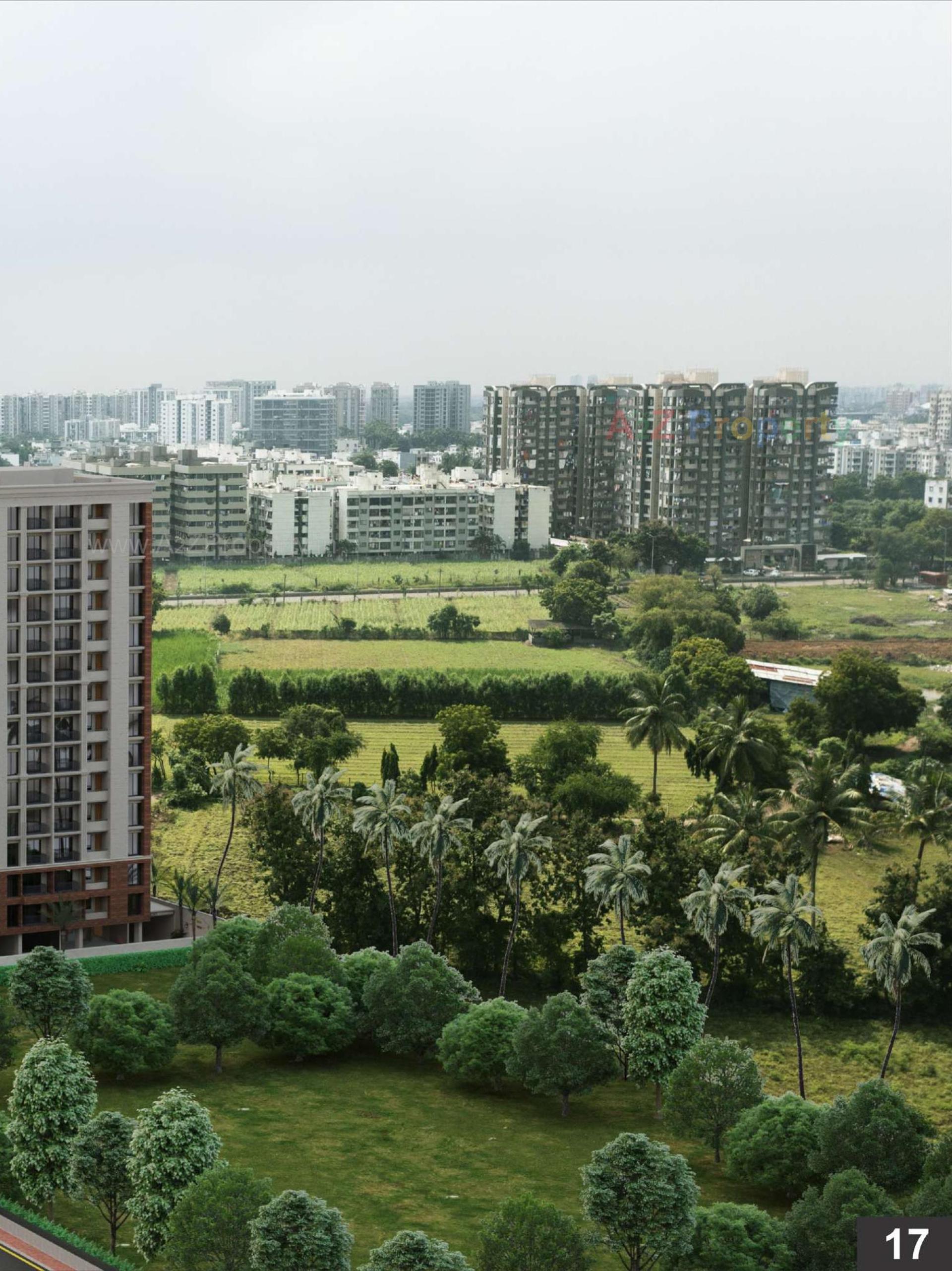 3D Elevation of real estate project Eden Imperia located at Neral, Surat, Gujarat