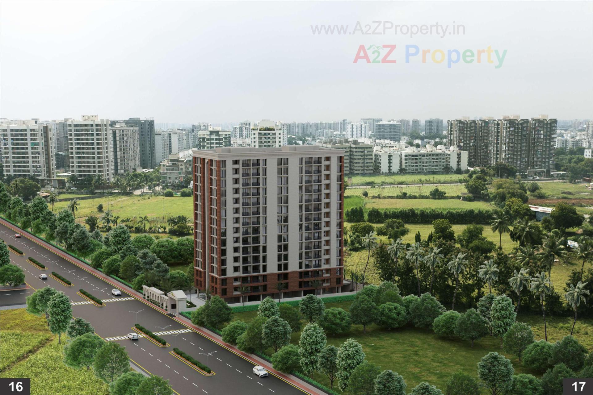 3D Elevation of real estate project Eden Imperia located at Neral, Surat, Gujarat