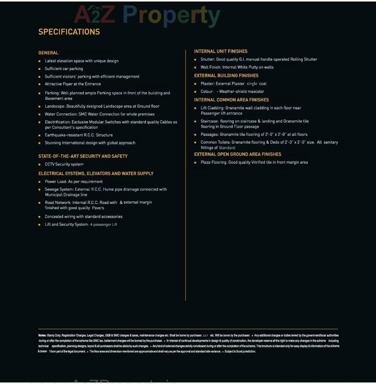 Project Specifications