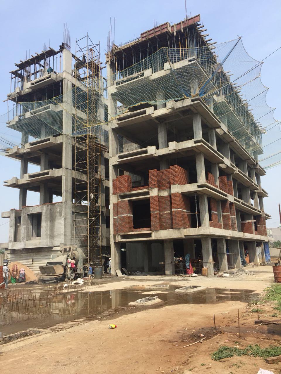 194305_const of real estate project Eleganza Heights located at Varachha, Surat, Gujarat