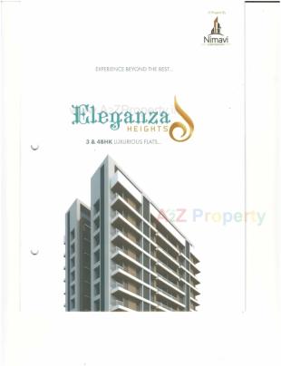 Elevation of real estate project Eleganza Heights located at Varachha, Surat, Gujarat