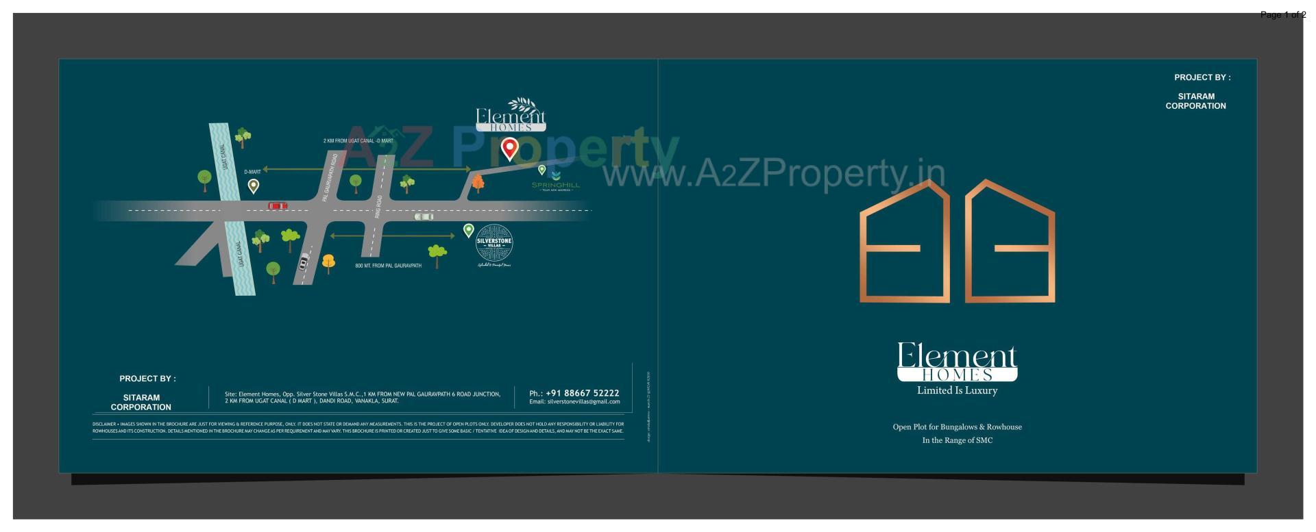  of real estate project Element Homes located at Okha, Surat, Gujarat