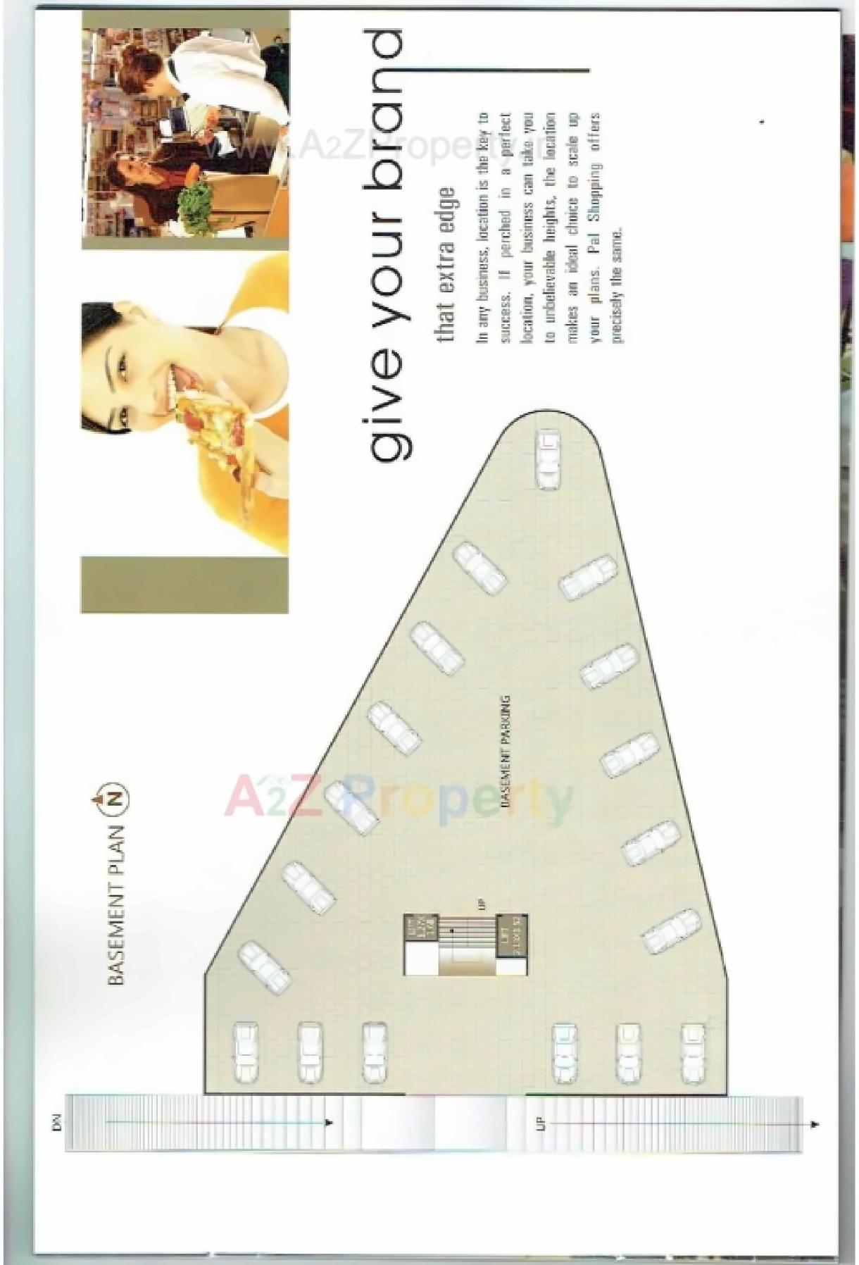 Layout of real estate project Elita Square located at Kosad, Surat, Gujarat