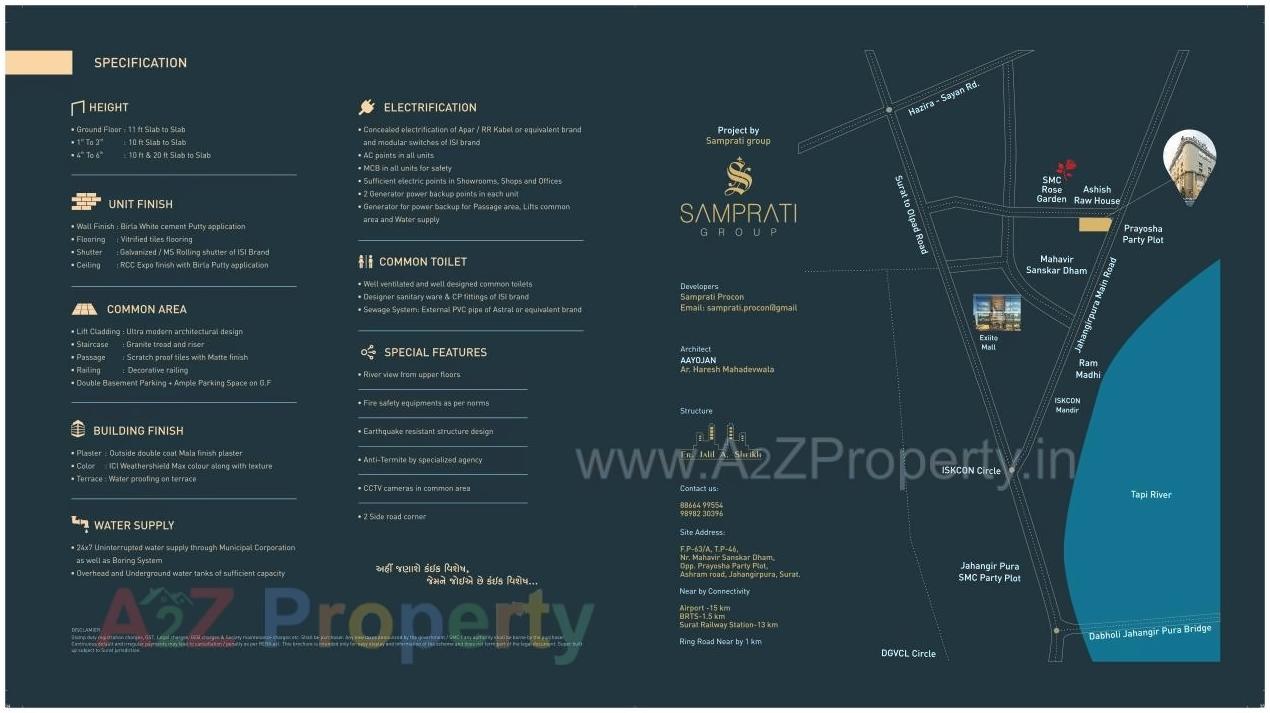  of real estate project Exxoniic located at Surat, Surat, Gujarat