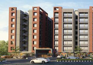 Elevation of real estate project Flower View Homes located at Dindoli, Surat, Gujarat
