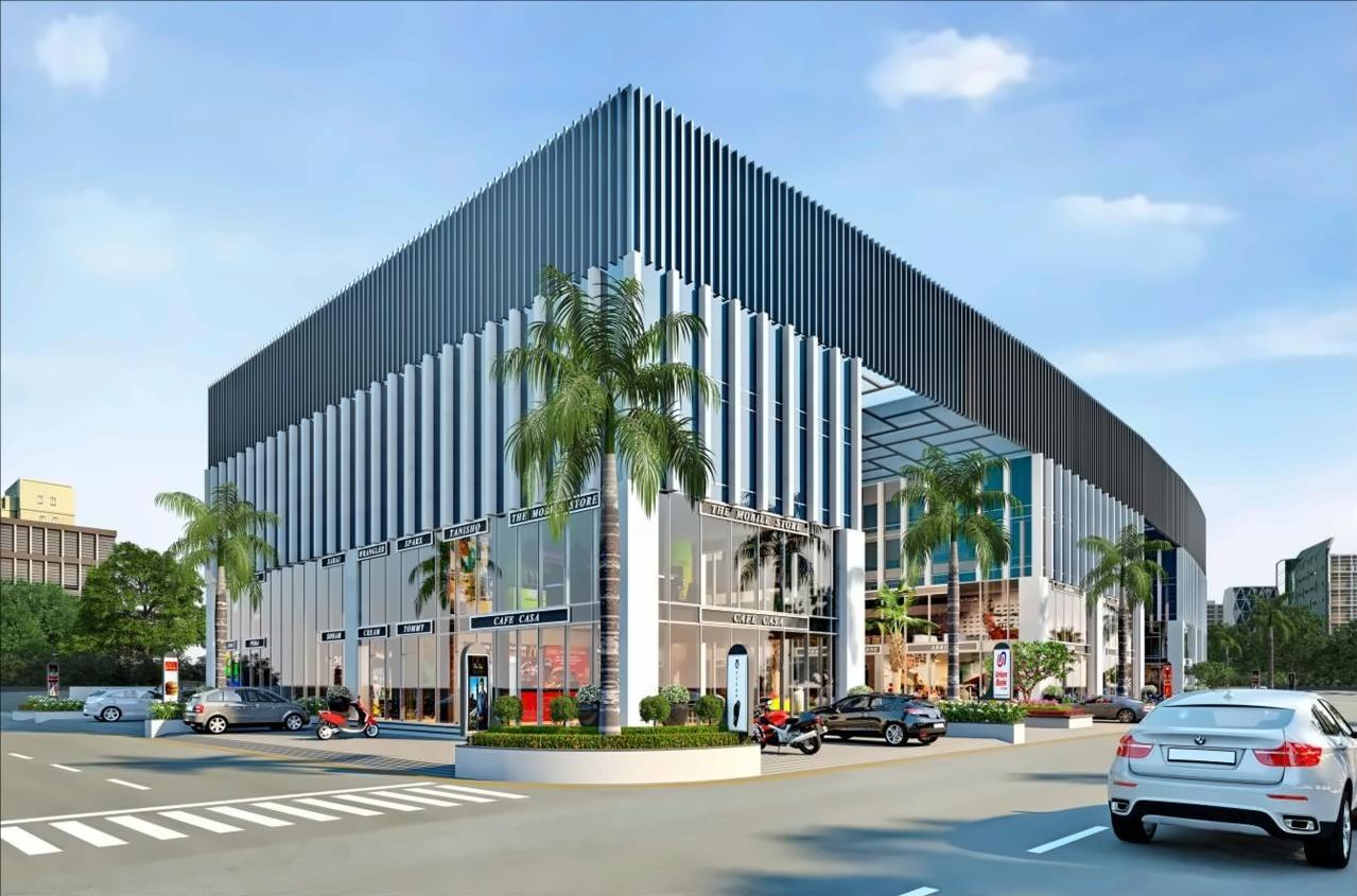 3D Elevation of real estate project G9 Business Center located at Karadava, Surat, Gujarat