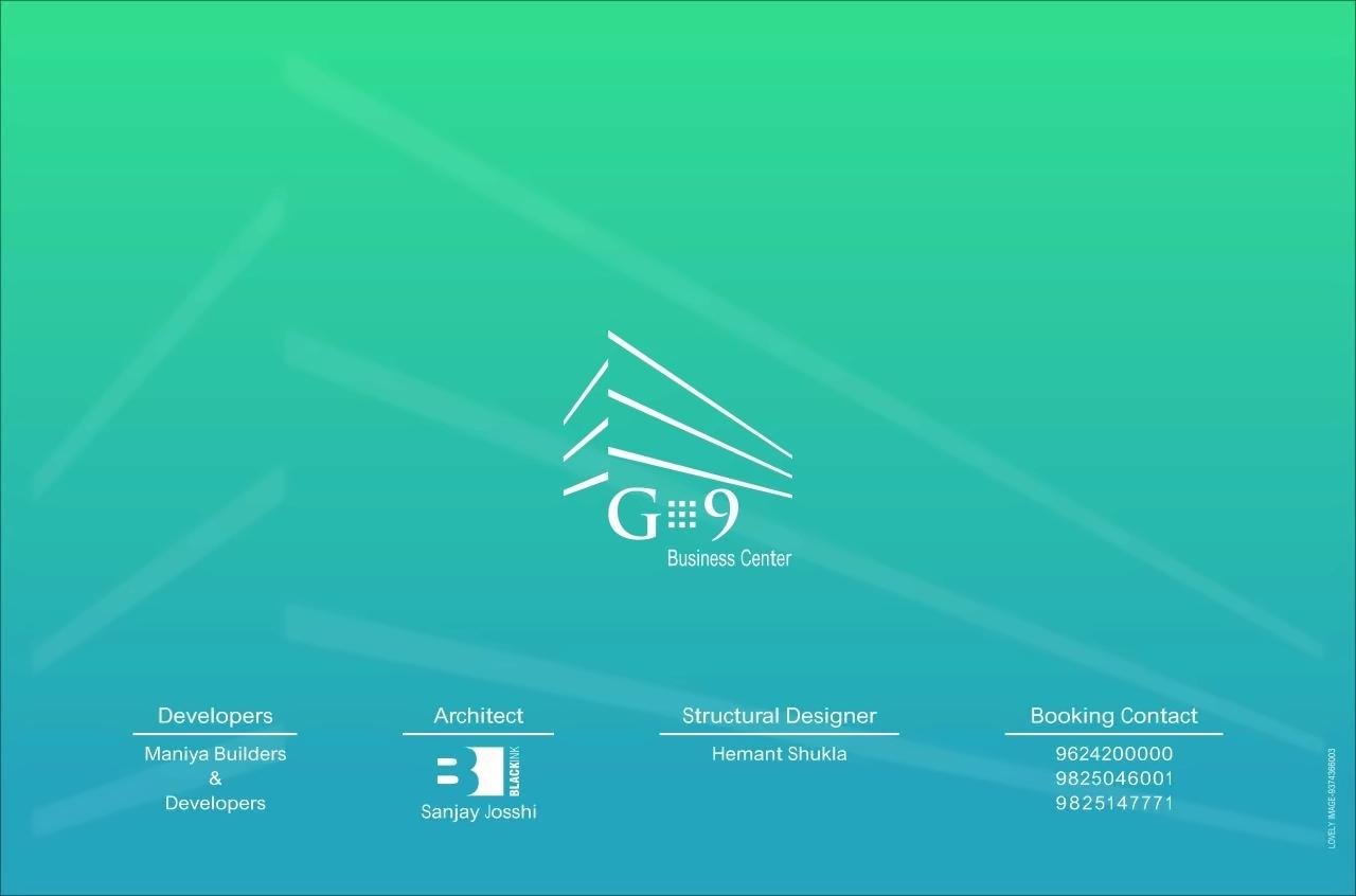  of real estate project G9 Business Center located at Karadava, Surat, Gujarat