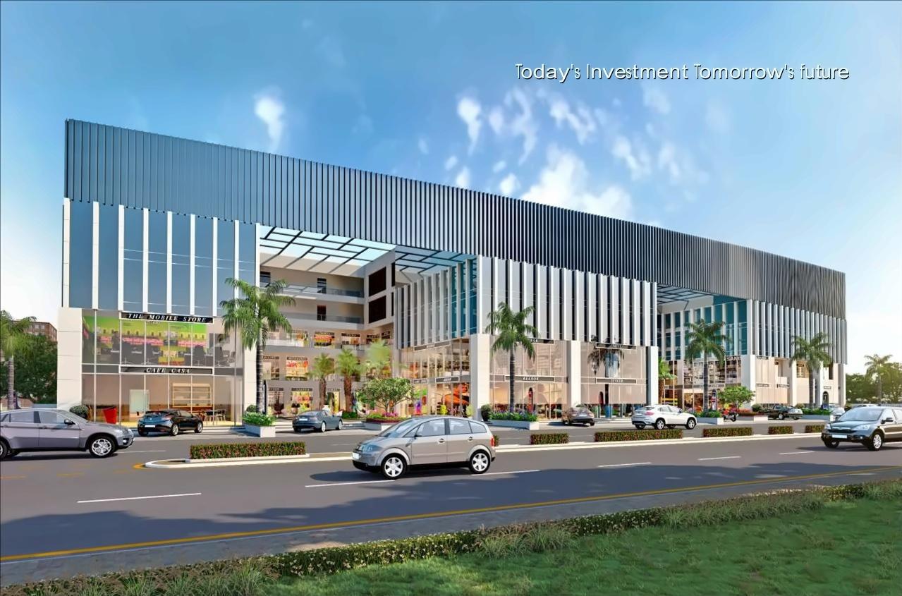 3D Elevation of real estate project G9 Business Center located at Karadava, Surat, Gujarat