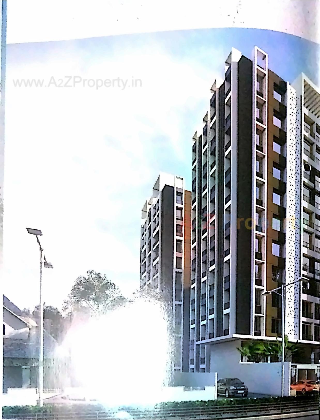 3D Elevation of real estate project Galaxy Heritage located at Unn, Surat, Gujarat