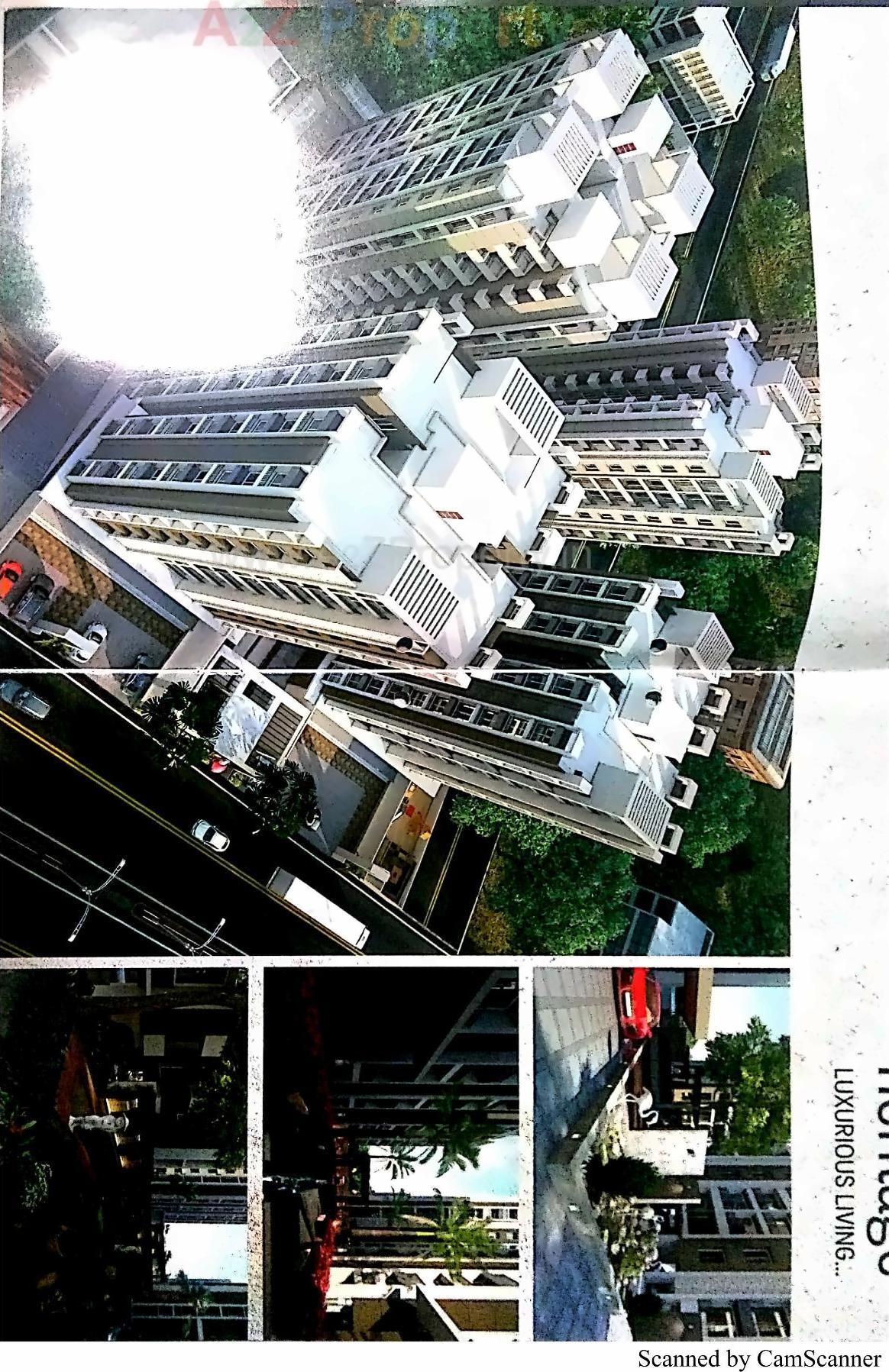 3D Elevation of real estate project Galaxy Heritage located at Unn, Surat, Gujarat