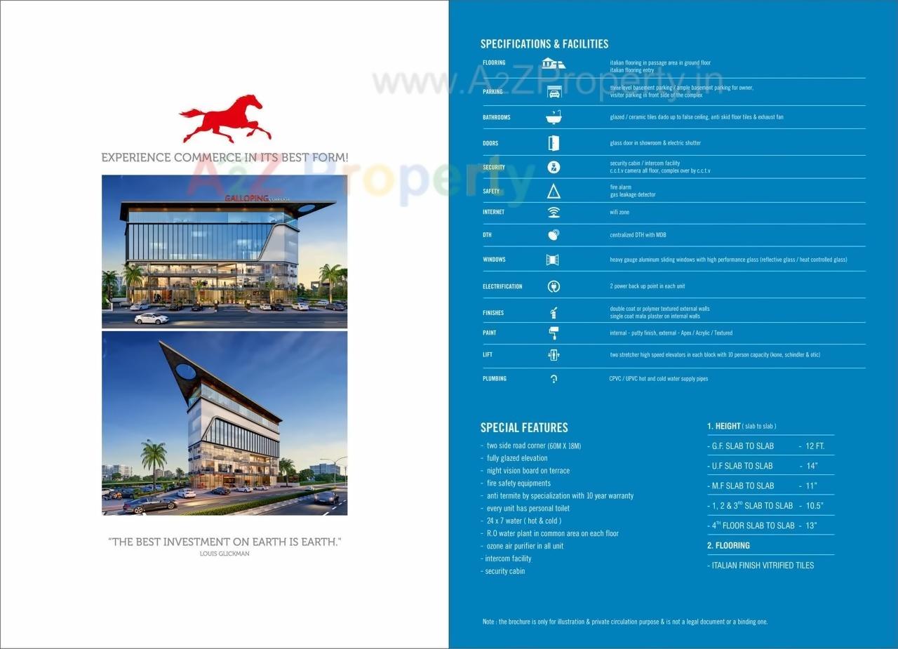  of real estate project Galloping Corridor located at Bharthana, Surat, Gujarat