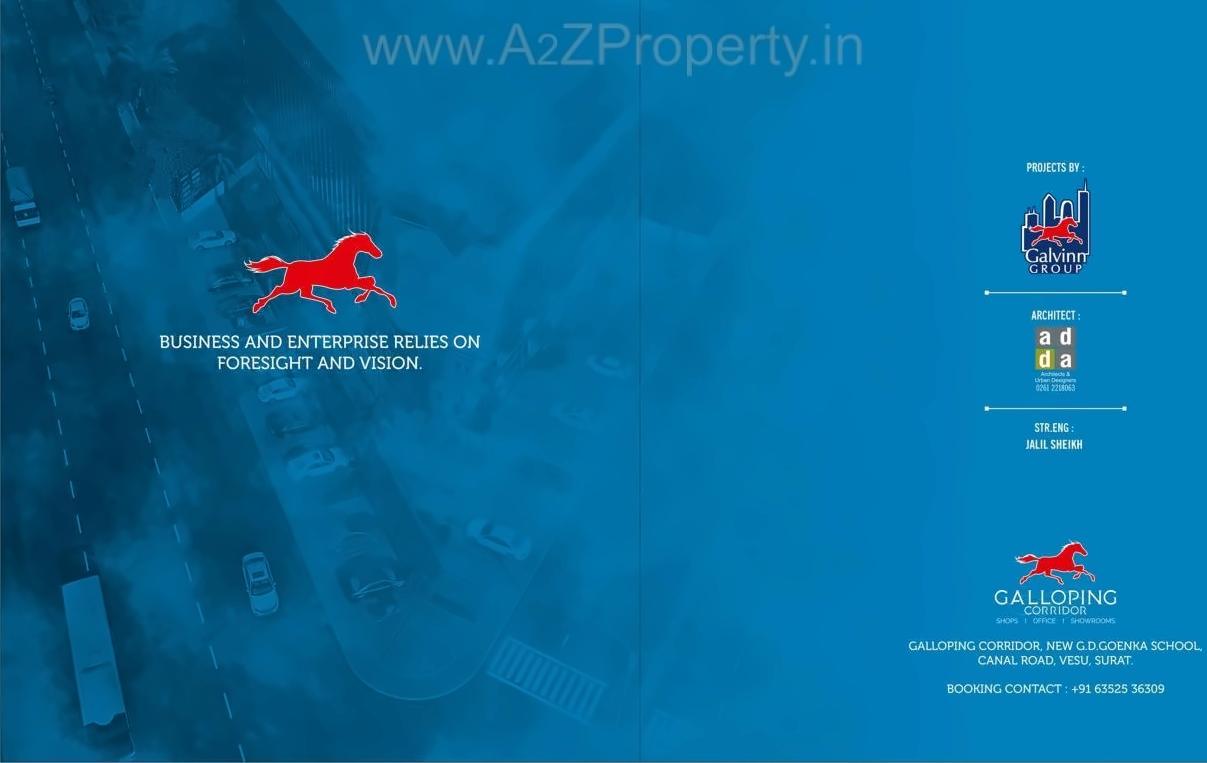  of real estate project Galloping Corridor located at Bharthana, Surat, Gujarat