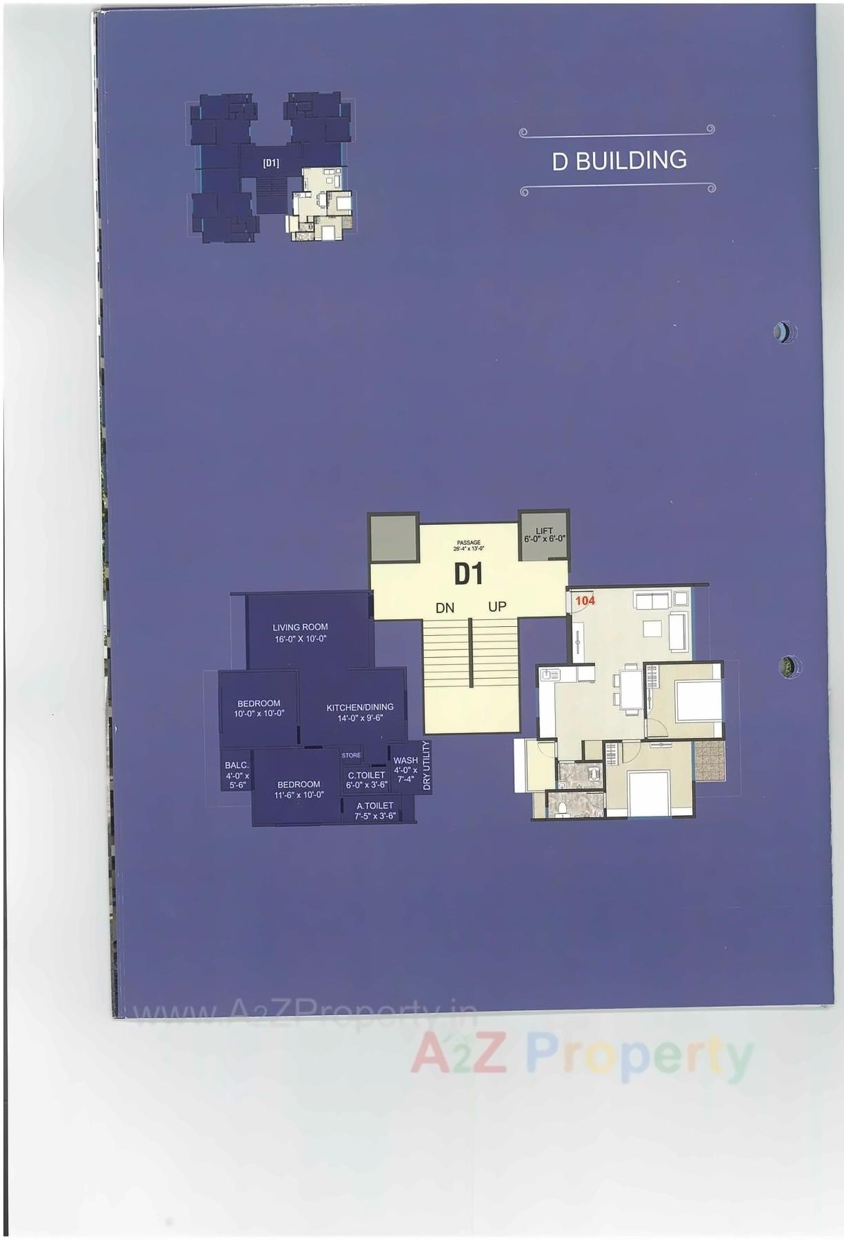 Layout of real estate project Gopinath Heights located at Surat, Surat, Gujarat