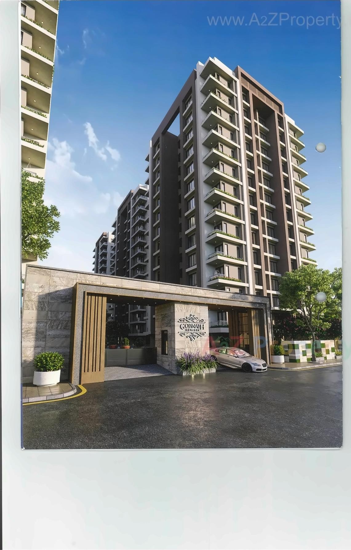 3D Elevation of real estate project Gopinath Heights located at Surat, Surat, Gujarat