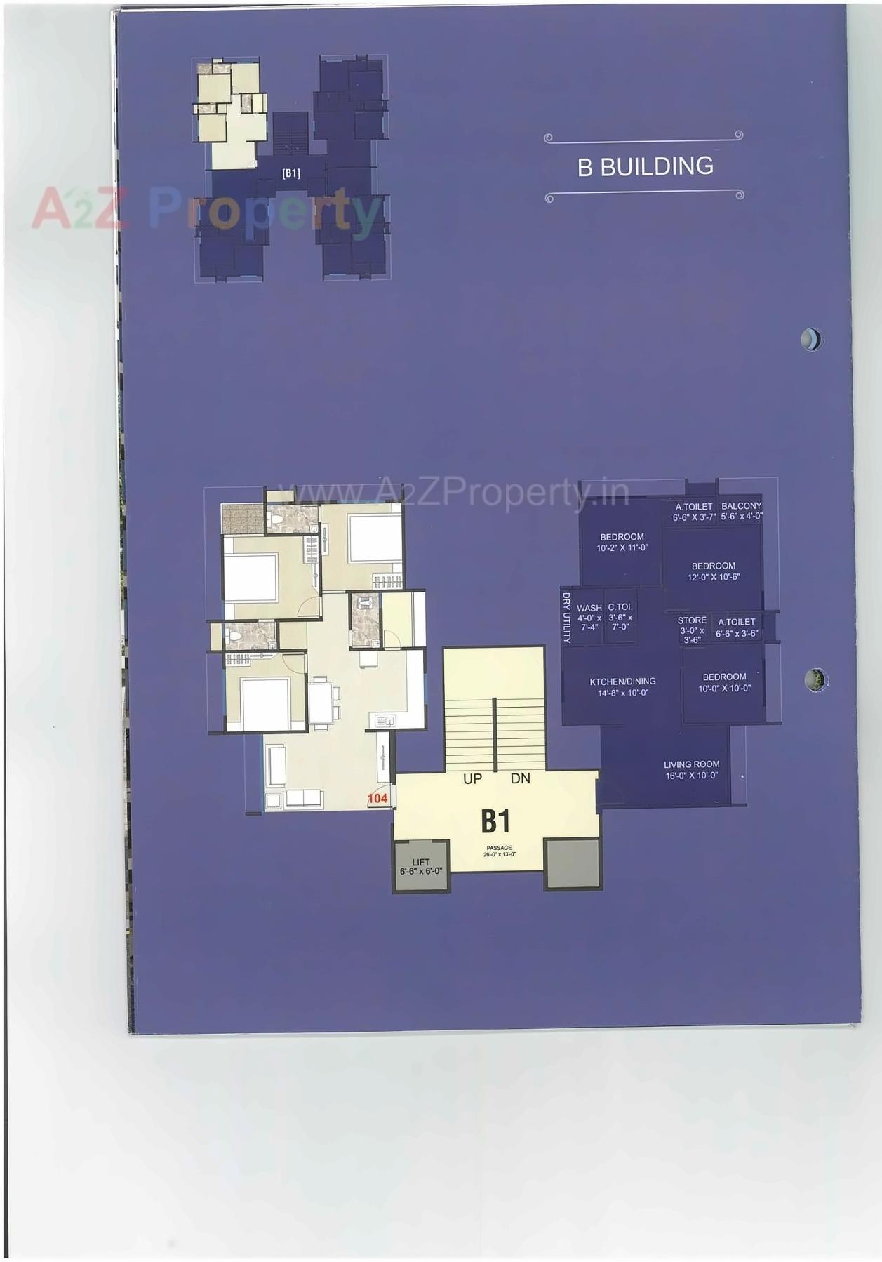 Layout of real estate project Gopinath Heights located at Surat, Surat, Gujarat