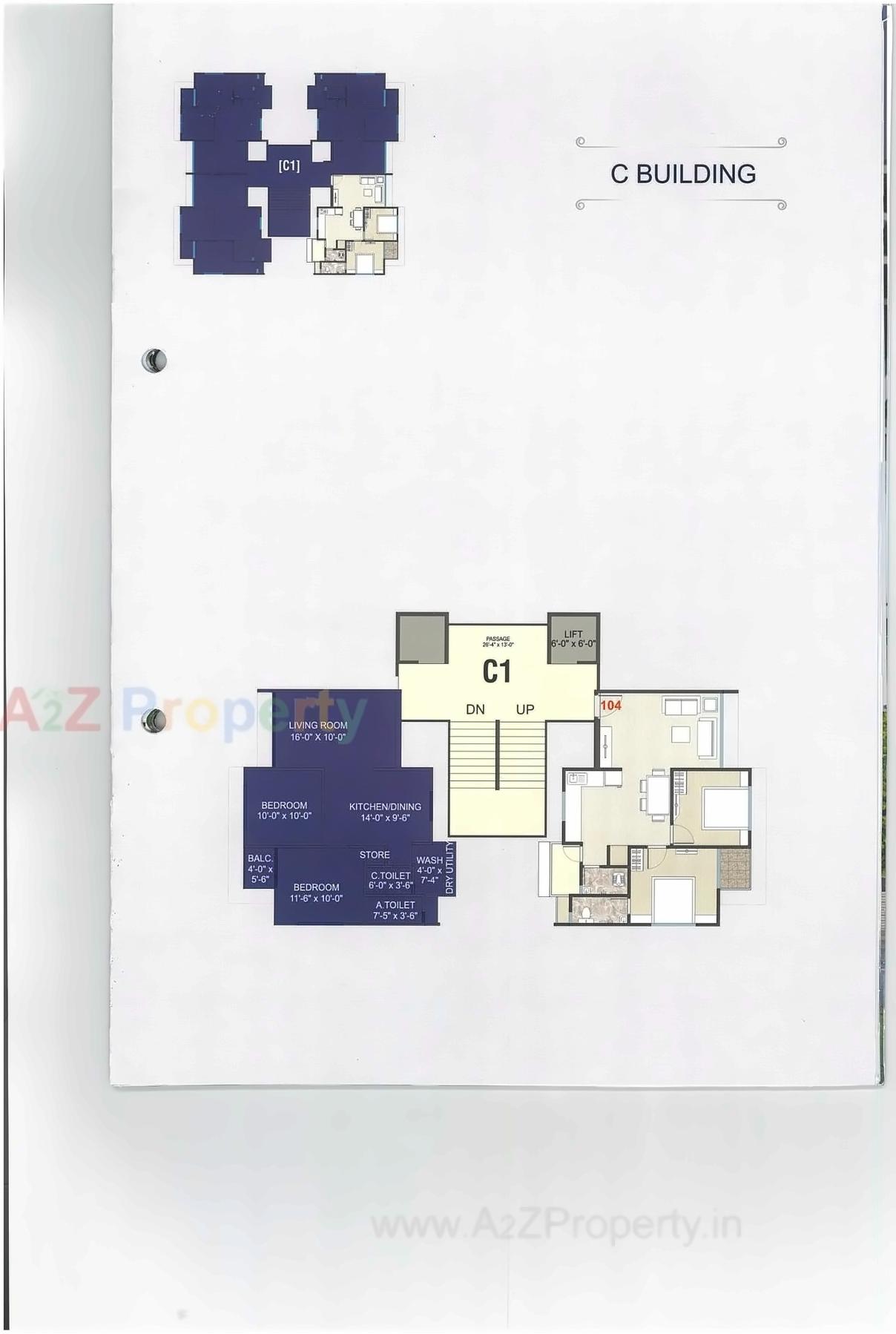 Layout of real estate project Gopinath Heights located at Surat, Surat, Gujarat