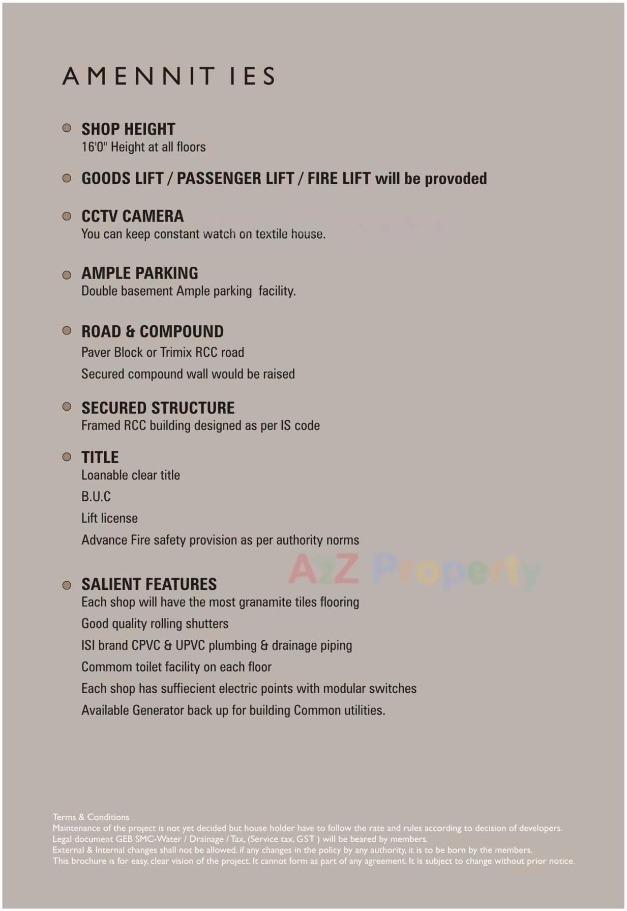  of real estate project Goverdhan Textile Market located at Puna, Surat, Gujarat