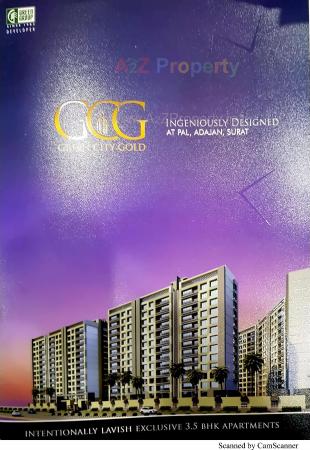 Elevation of real estate project Green City Gold located at Bhatha, Surat, Gujarat