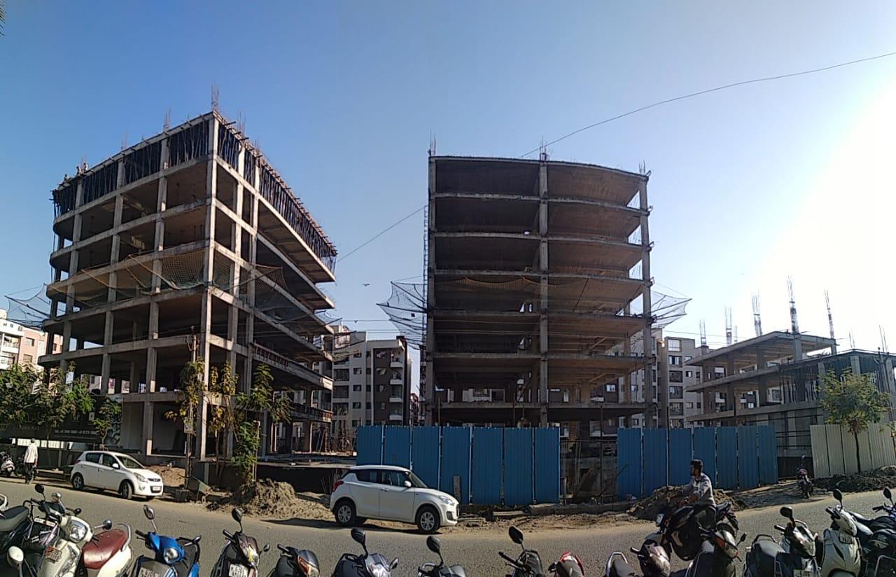 111443_const of real estate project Green Palladia located at Palanpur, Surat, Gujarat
