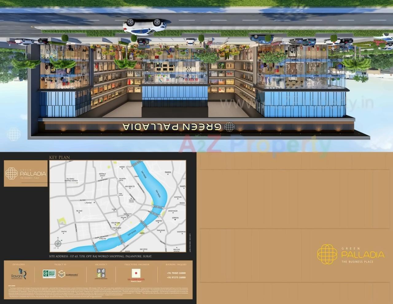  of real estate project Green Palladia located at Palanpur, Surat, Gujarat