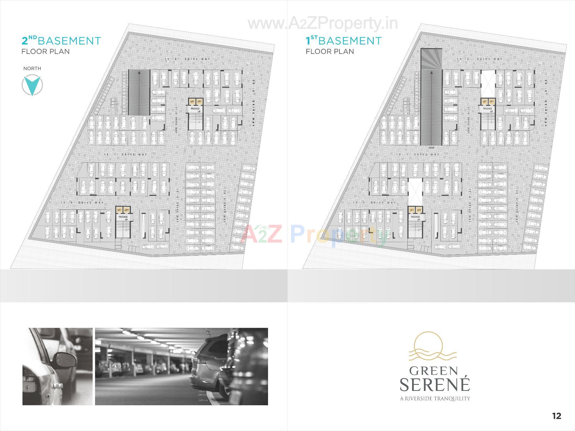 Layout of real estate project Green Serene located at Surat, Surat, Gujarat