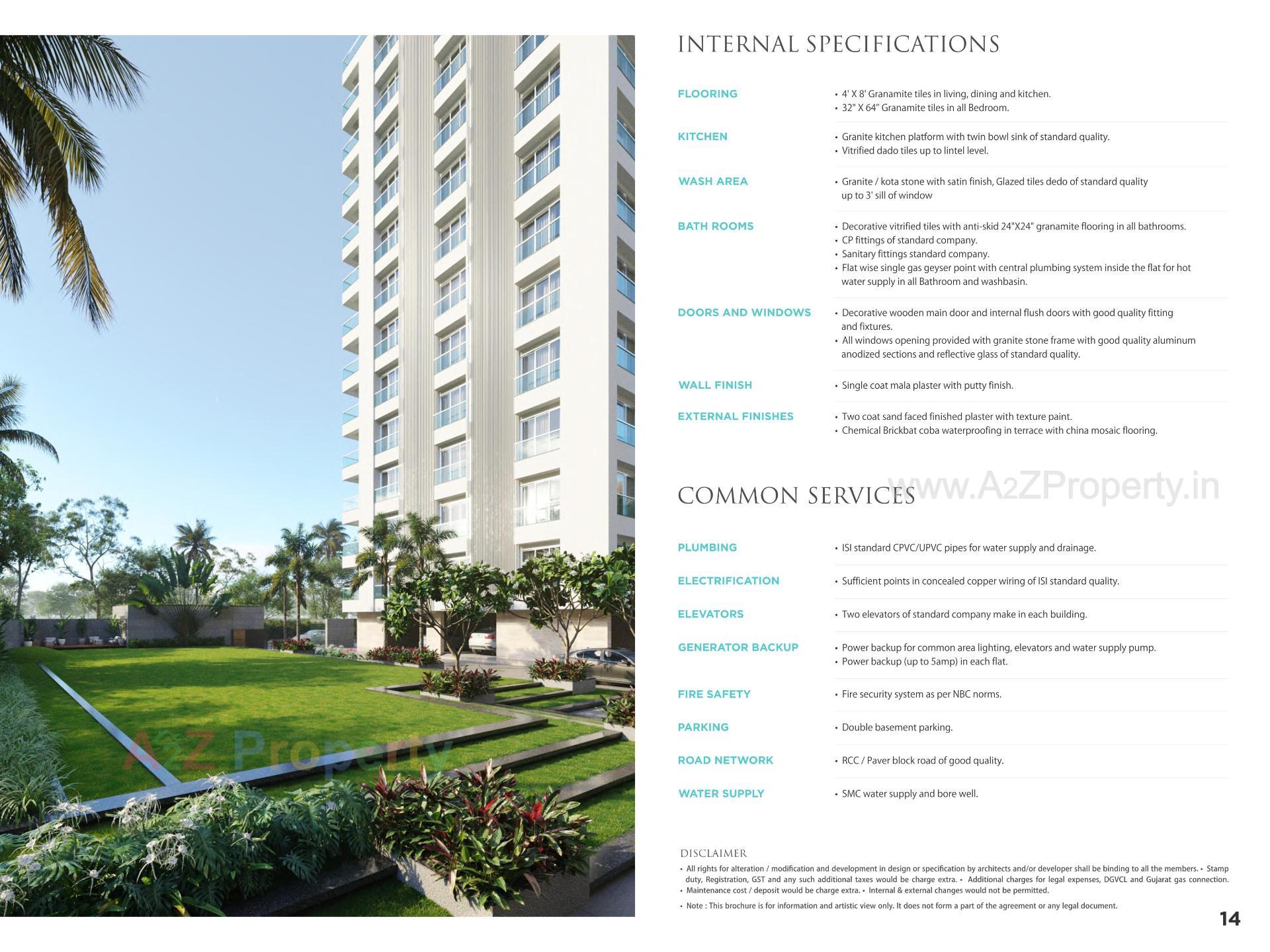  of real estate project Green Serene located at Surat, Surat, Gujarat