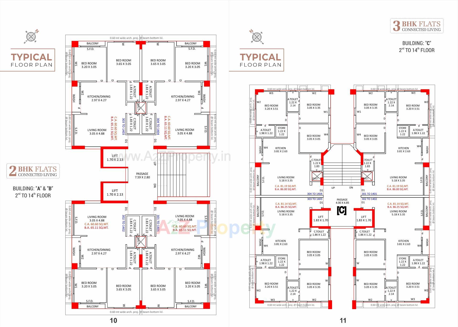 Layout of real estate project Green View Heights located at Abrama, Surat, Gujarat