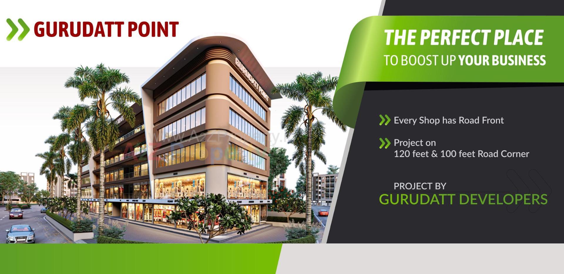 3D Elevation of real estate project Gurudatt Point located at Dindoli--godadra, Surat, Gujarat