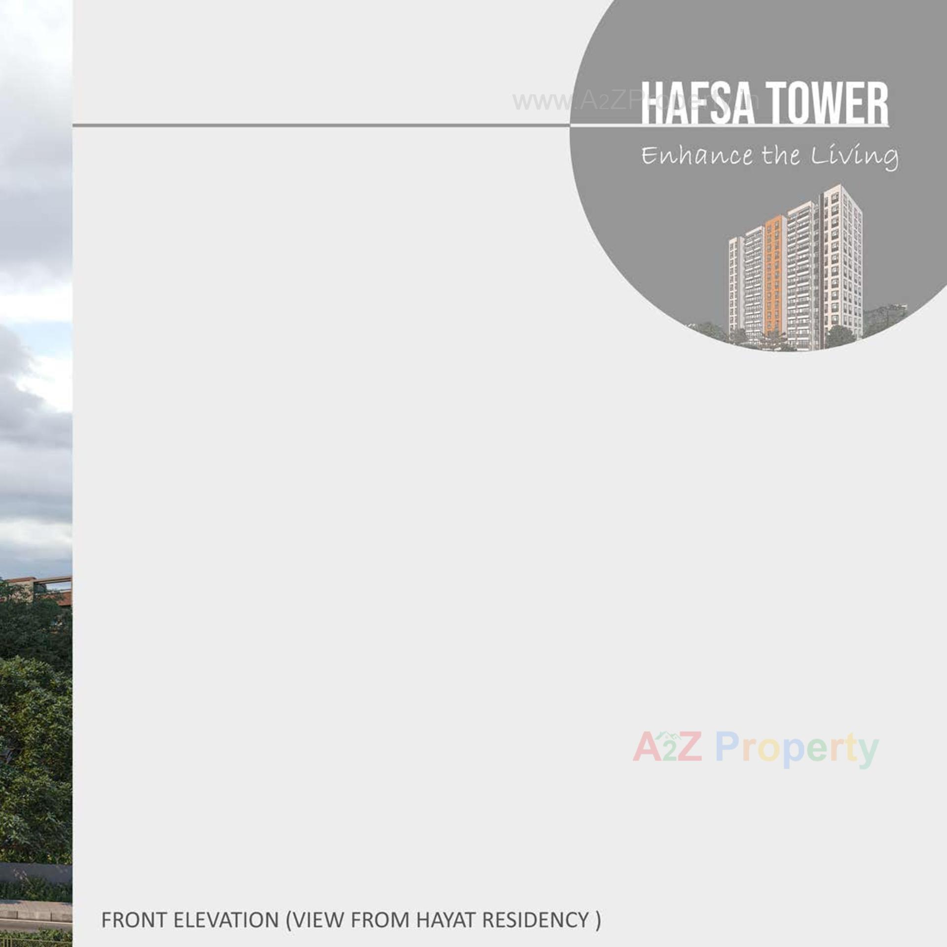  of real estate project Hafsa Tower located at Rander, Surat, Gujarat