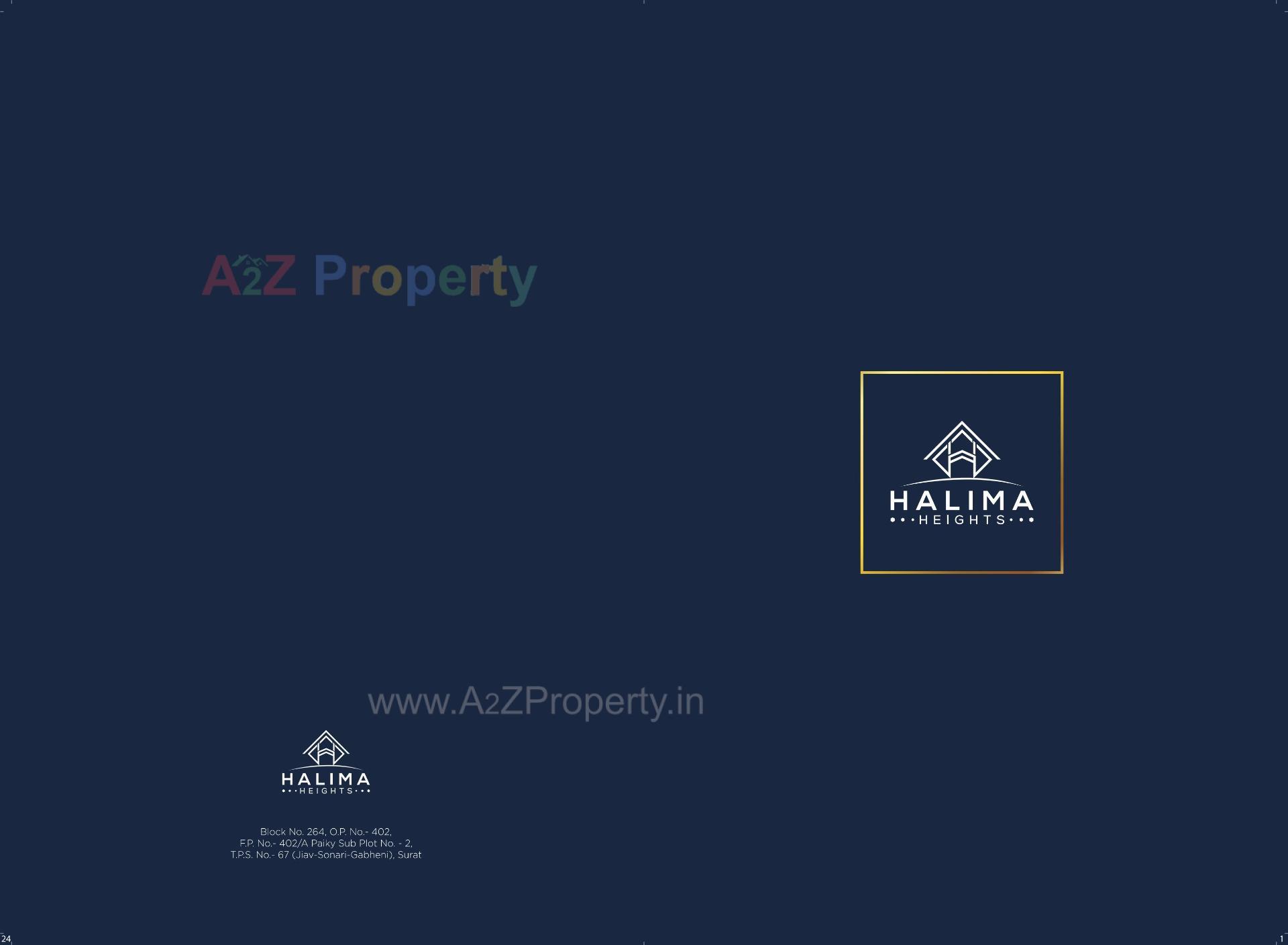  of real estate project Halima Heights located at Bhabheni, Surat, Gujarat