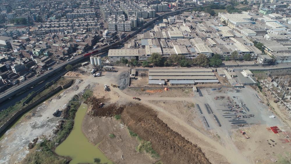 171643_const of real estate project Happy Benchmark Textile Hub located at Dumbhal, Surat, Gujarat